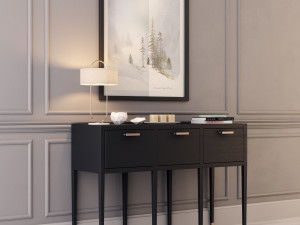console table whith decor 3D Model