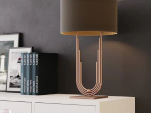 комод з елементами декору 3D Модель