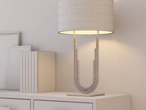 комод з елементами декору 3D Модель