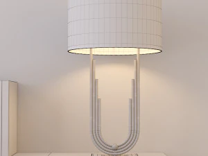 комод з елементами декору 3D Модель