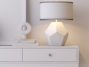 console table whith decor 5 3D-Modell