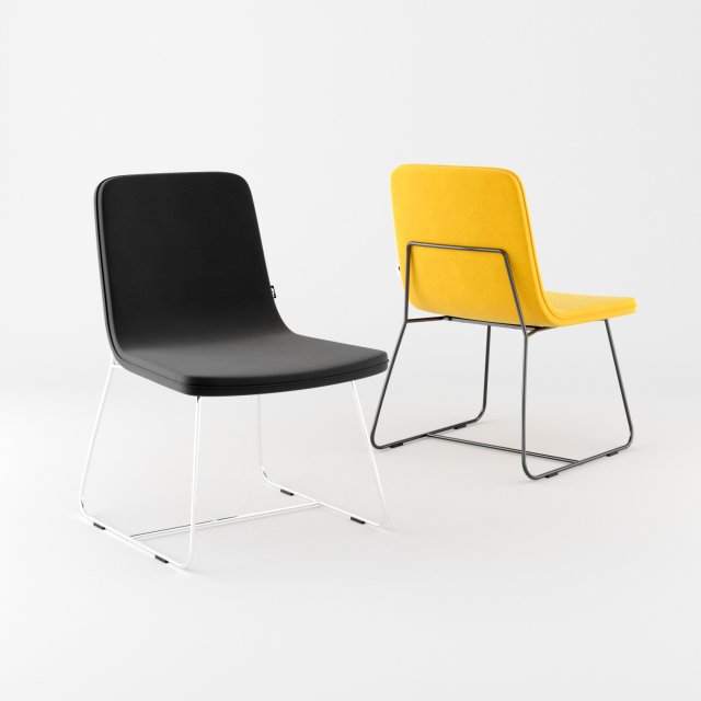 chair bt design pera lounge type 1 Modelo 3D .c4d .max .obj .3ds .fbx .stl .blend 