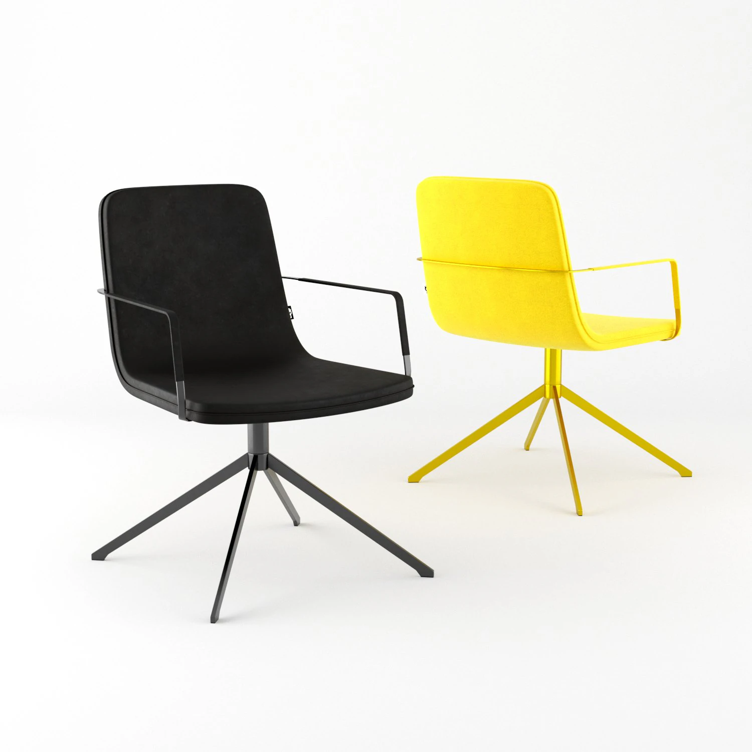 chair bt design pera lounge type 2 3D Model .c4d .max .obj .3ds .fbx .stl .blend 