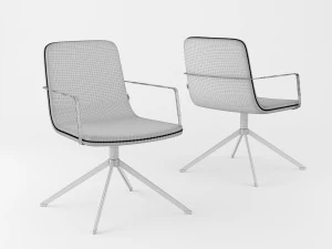 chair bt design pera lounge type 2 3D Model