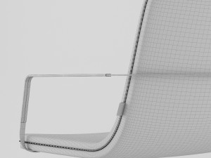chair bt design pera lounge type 2 3D Model