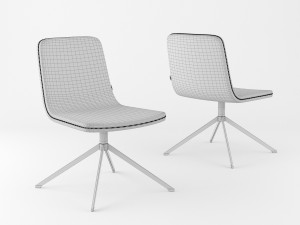 chair bt design pera lounge type 3 3D 模型