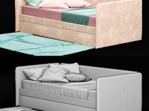 child bed 3D 模型