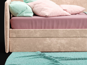 child bed 3D 模型