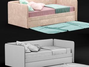 child bed 3D 模型