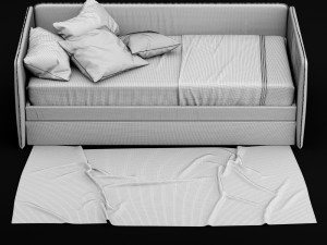 child bed 3D 模型