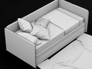 child bed 3D Model