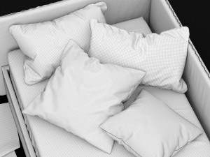 child bed 3D 模型