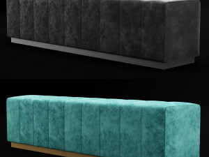 bed bench 3D Model