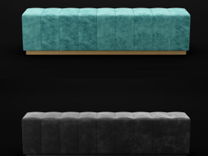 bed bench 3D Model