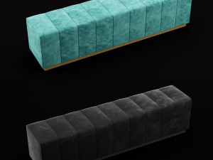 bed bench 3D Model