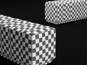 bed bench 3D Model