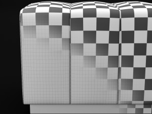 bed bench 3D Model