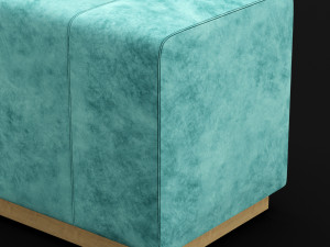 bed bench 3D Model