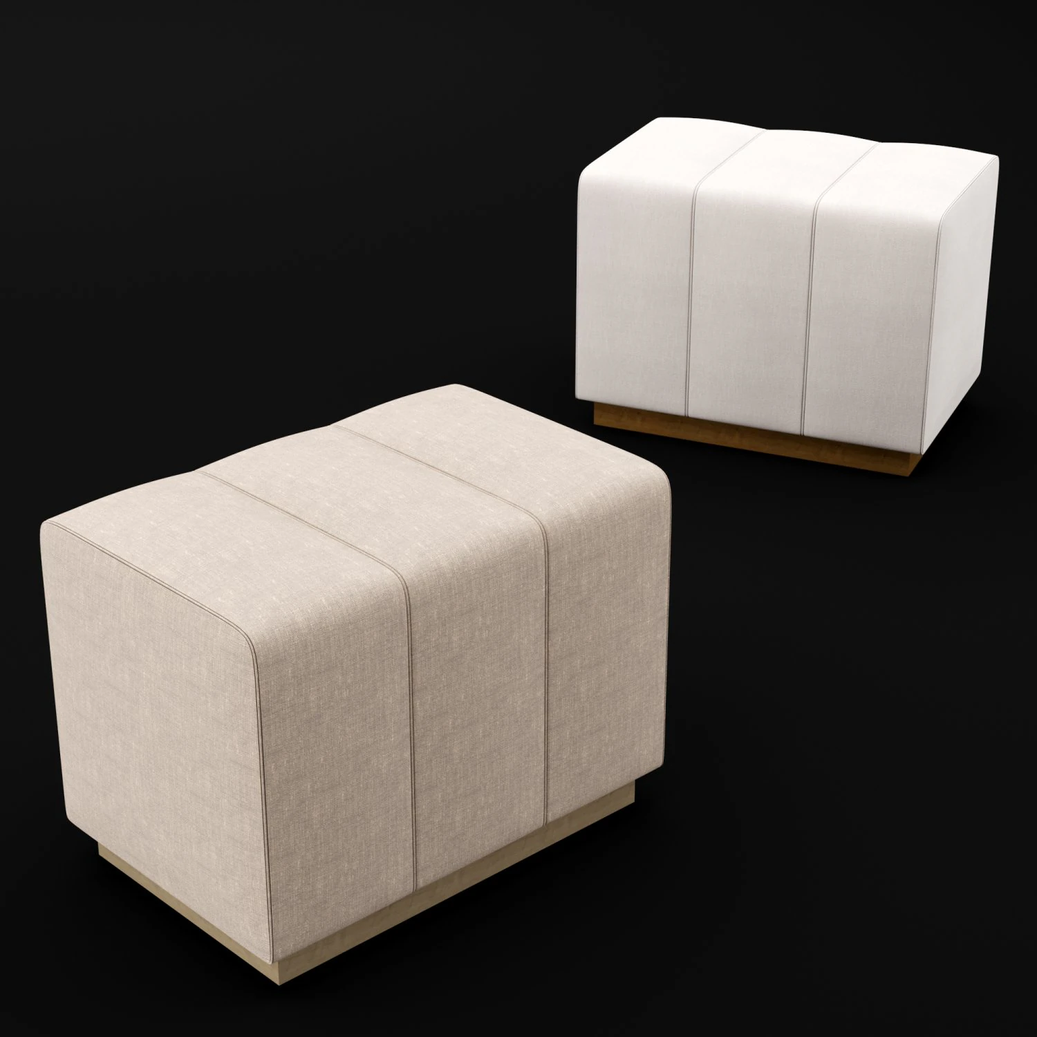 puf 1 3D Model .c4d .max .obj .3ds .fbx .stl .blend 