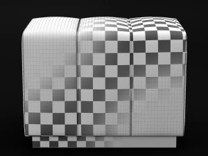 puf 1 3D Model
