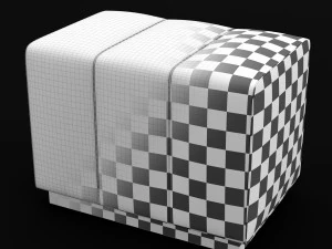 puf 1 3D Model