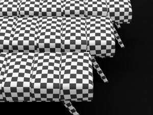 bed bench 2 Model 3D