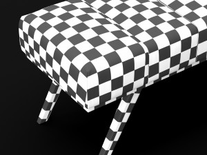 bed bench 2 Model 3D
