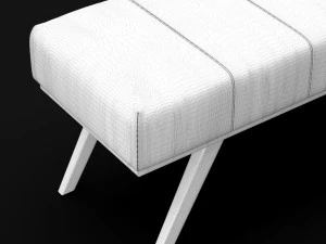 bed bench 2 3D Model