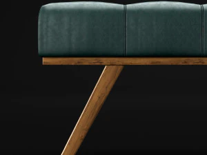 bed bench 2 3D Model