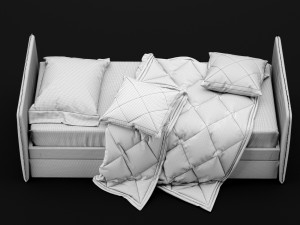 child bed 2 Modèle 3D