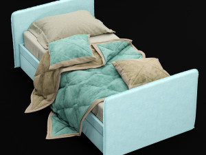 child bed 2 Modèle 3D