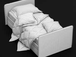 child bed 2 Modèle 3D