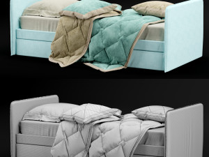 child bed 2 Modèle 3D