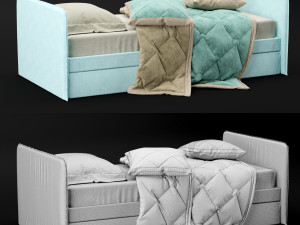 child bed 2 Modèle 3D