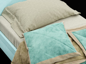 child bed 2 Modèle 3D
