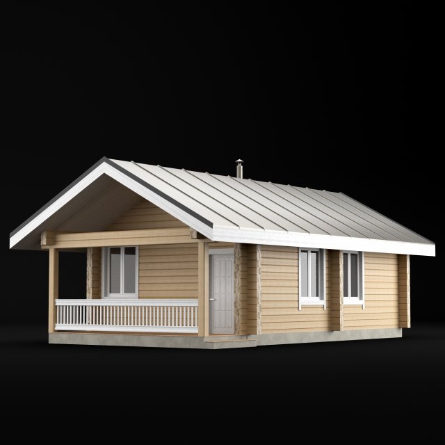 bathhouse 3D 模型 .c4d .max .obj .3ds .fbx .stl .blend 