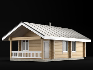 bathhouse 3Dモデル