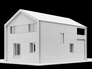 modern house 01 3D 모델
