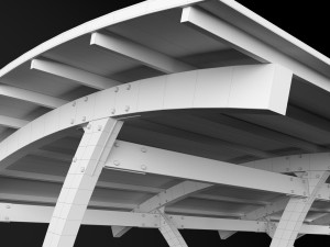 wooden carport 2 Modelo 3D