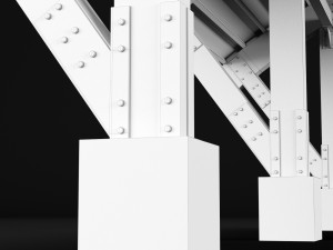 woden carport 3 3D Model