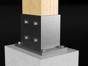 woden pergola Modèle 3D