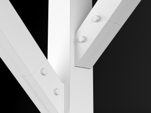 woden pergola 1 3D Model