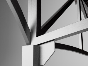 metall carport 1 3D Model