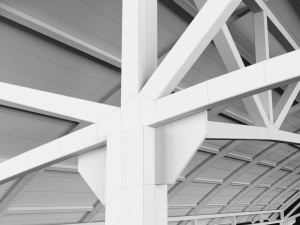 metall carport 1 3D Model