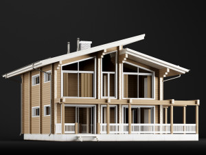 modern house 02 3D Model