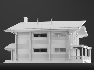 modern house 02 3D Model