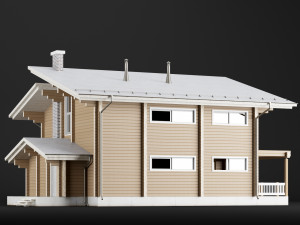 modern house 02 3D Model