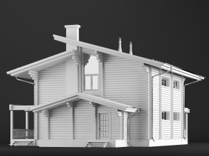 modern house 02 3D Model