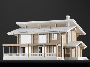 modern house 02 3D Model
