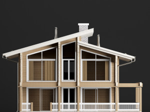 modern house 02 3D Model